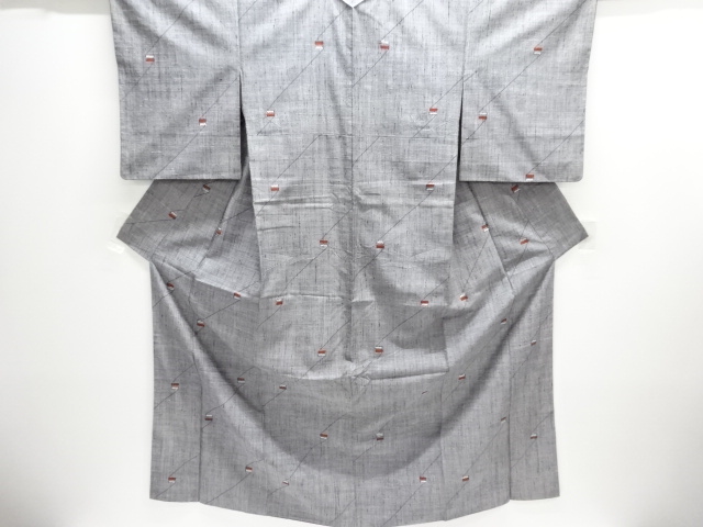 Japanese Kimono / Tsumugi Omeshi Silk